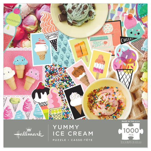 Yummy Ice Cream 1,000-Piece Puzzle, 