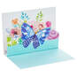 Butterfly and Flowers Blank Pop-Up Cards, Pack of 8, , large image number 3