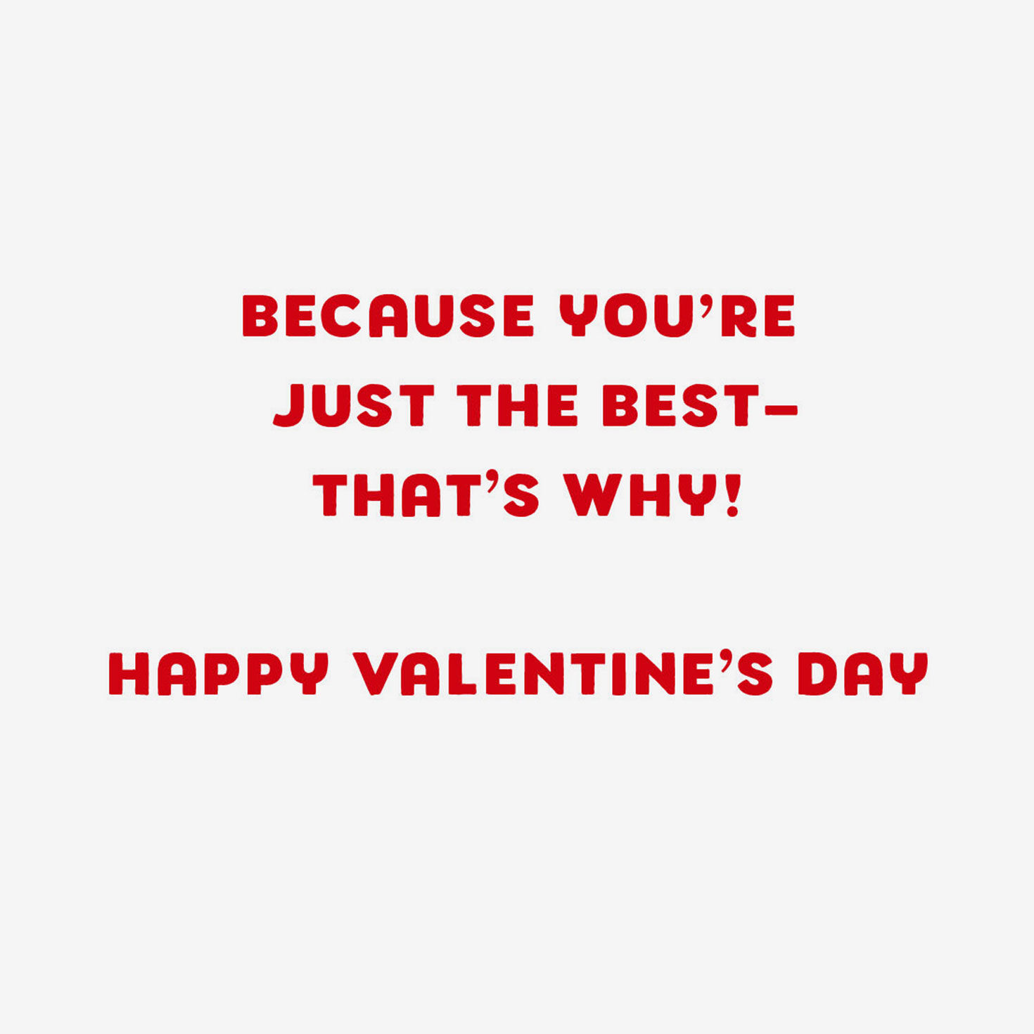 Bear With Heart Valentine's Day Card Sentiment image number 2