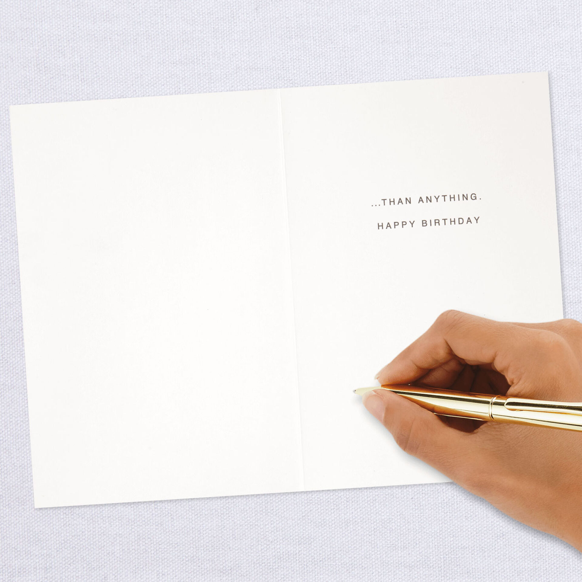 Love You More Letter Board Birthday Card Greeting Cards Hallmark