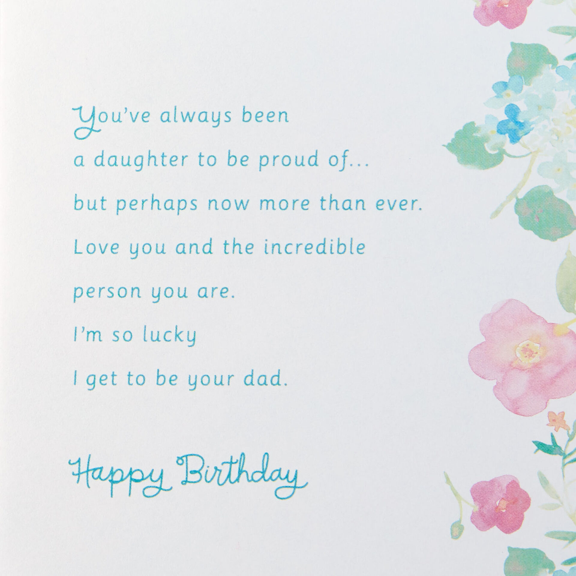 Birthday Cards For Daughter From Dad