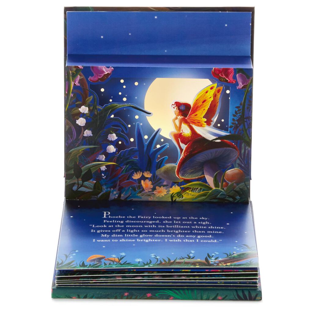 Phoebe Lights the Way Lighted PopUp Book Kids Books Hallmark