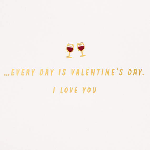 Every Day Is Valentine's Day With You Valentine's Day Card, , large image number 2