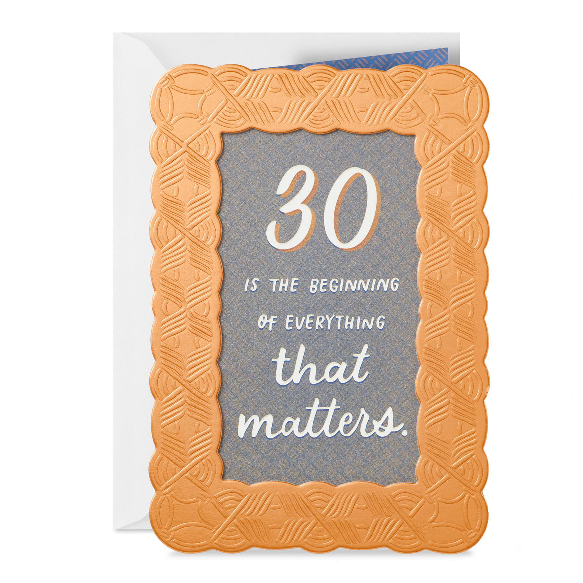 The Real Beginning 30th Birthday Card - Greeting Cards - Hallmark