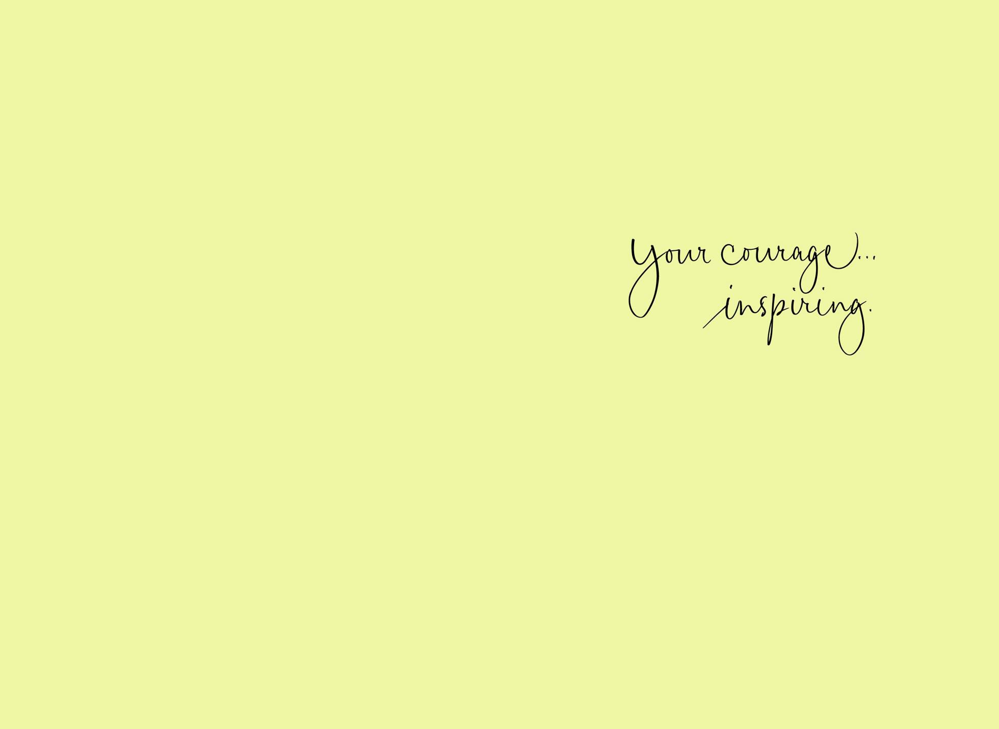 You're Tougher Than Your Treatments Encouragement Card