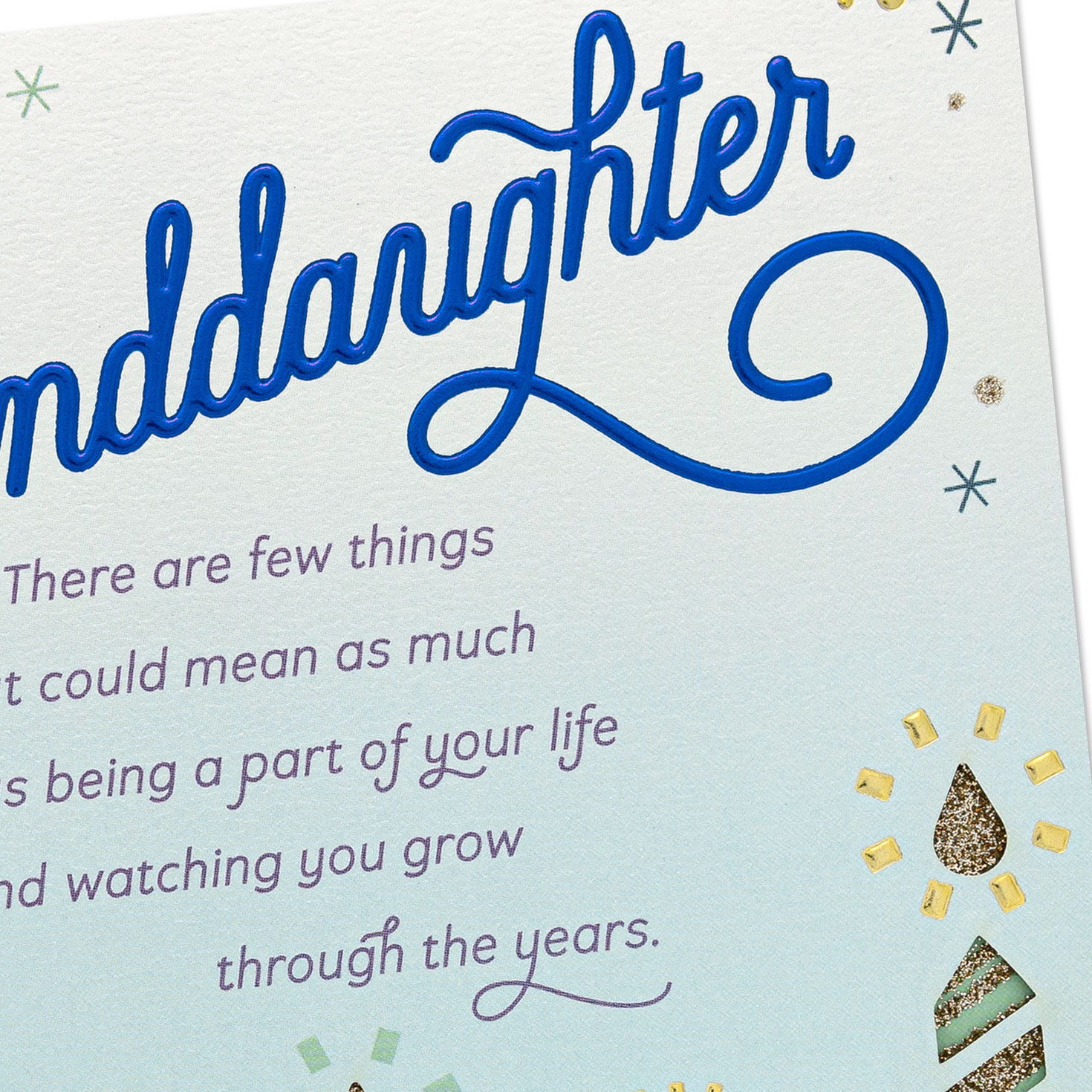 My Love Will Follow Birthday Card for Granddaughter, , large image number 5