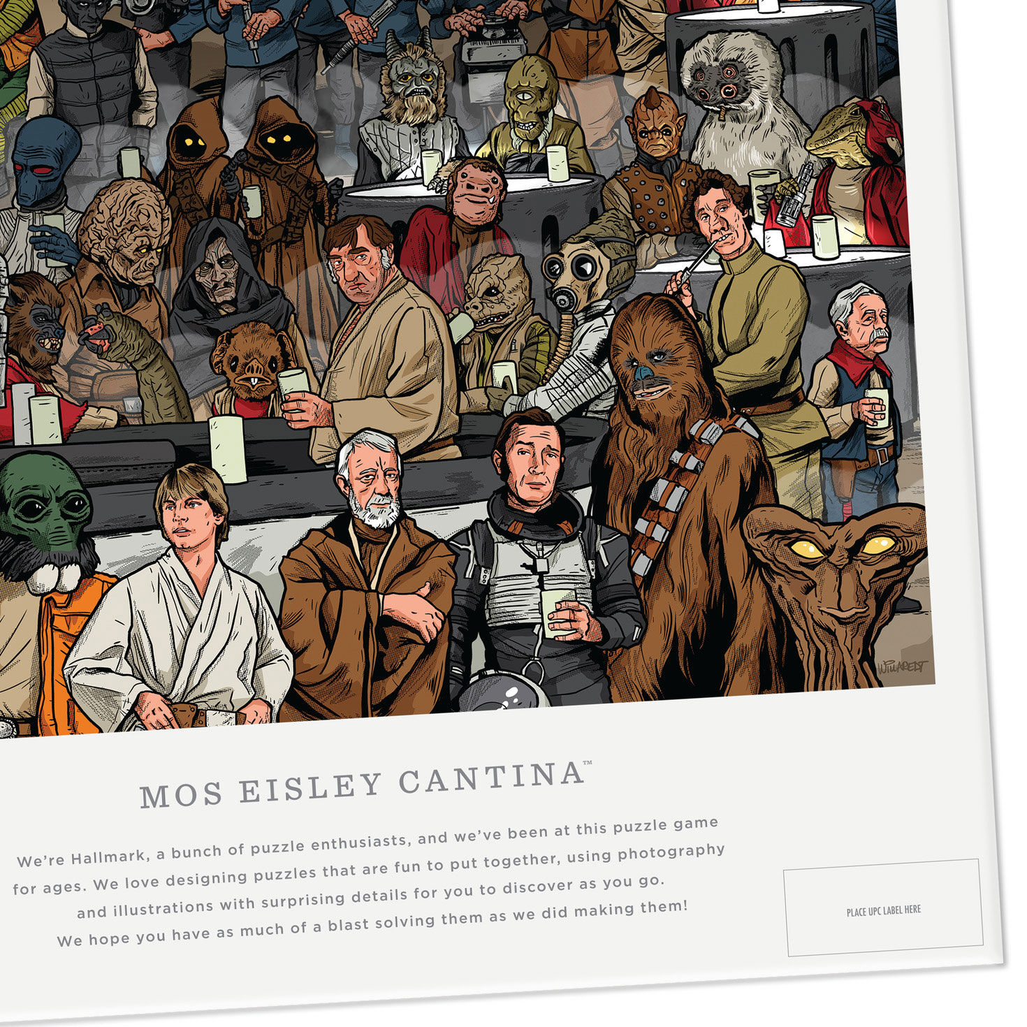 Star Wars Mos Eisley Cantina 1000 Piece Jigsaw Puzzle Puzzles Hallmark