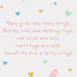 Newborn Items and Hearts 99-cent New Baby Girl Card Sentiment  image number 2