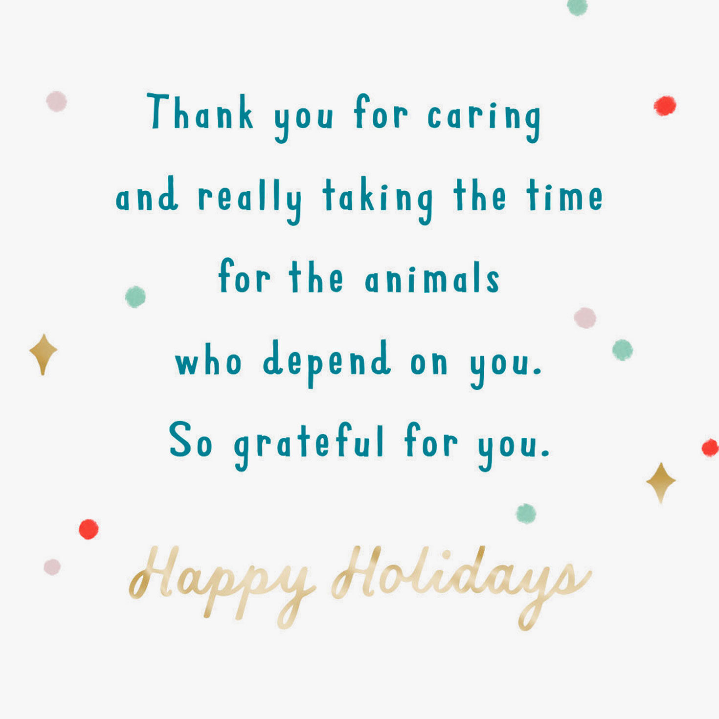 Stacked Gifts Pets Christmas Card for Animal Lover Sentiment image number 2
