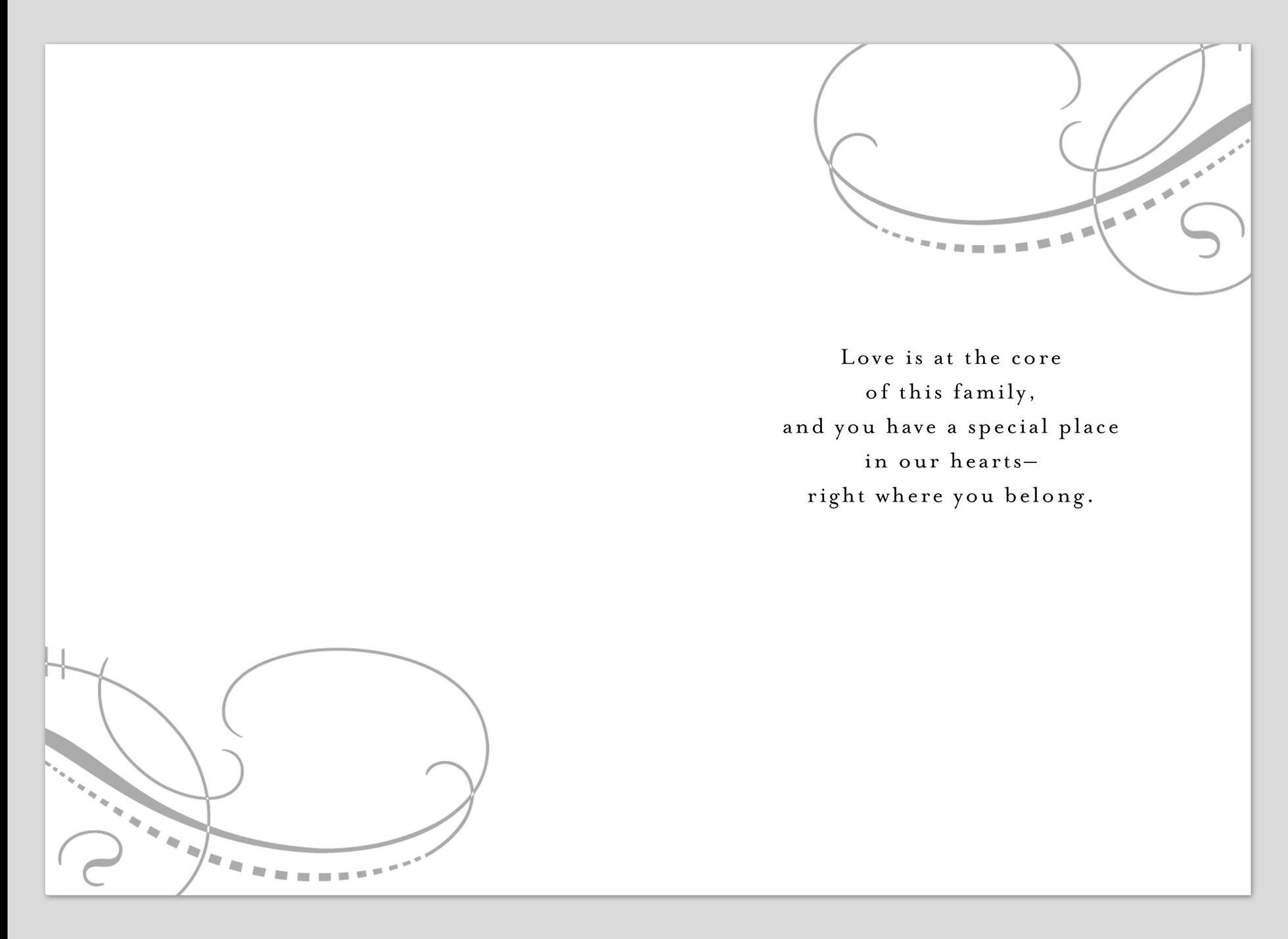 For Son-in-Law on Wedding Day Card