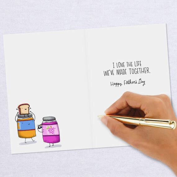 Peanut Butter and Jelly Romantic Father's Day Card, , large image number 6