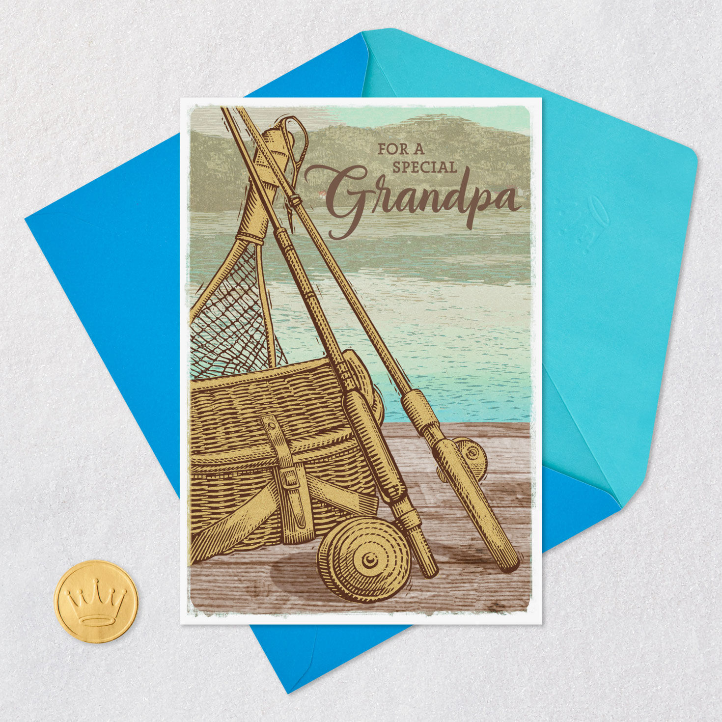 Celebrated, Appreciated and Loved Father's Day Card for Grandpa, , large image number 5