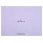 Floral Heart Wreath on Lavender Blank Thank You Notes, Pack of 10, , large image number 5
