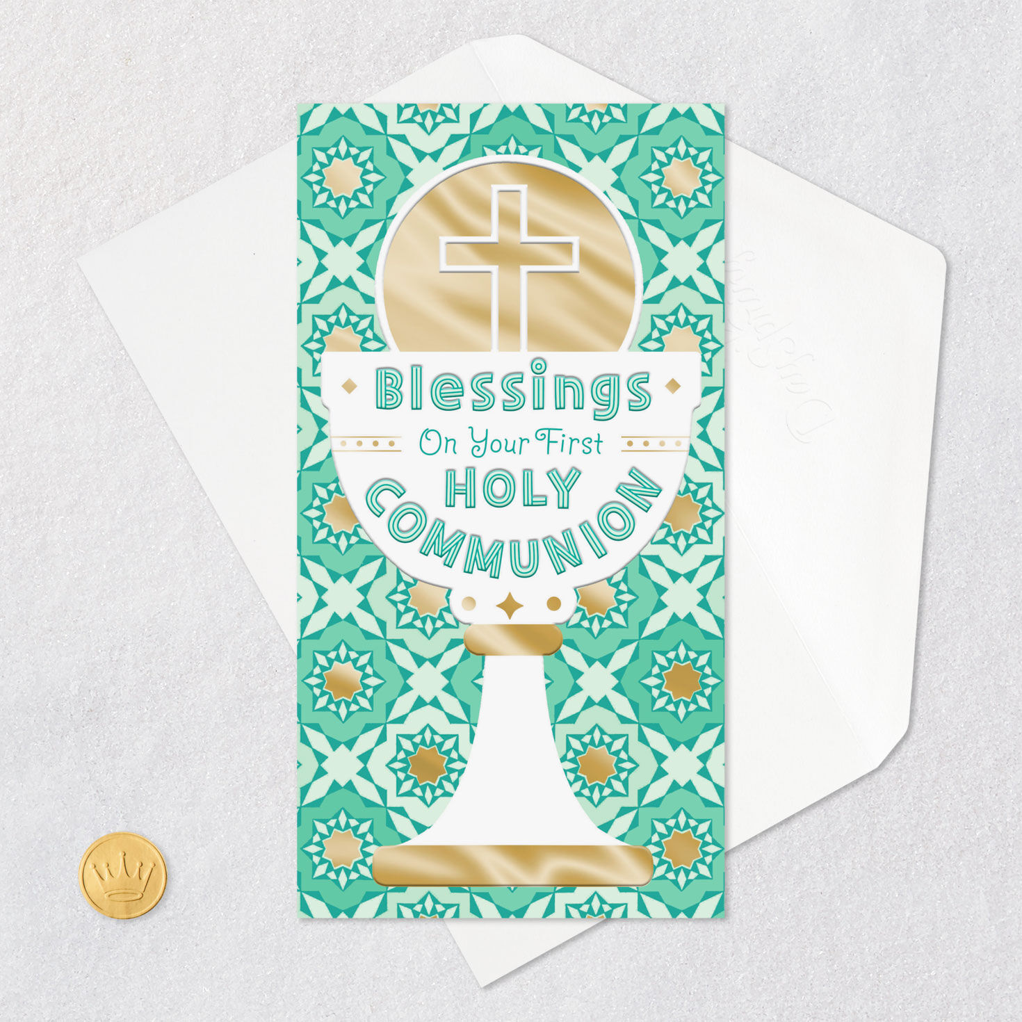 Blessings to You Money Holder First Communion Card, , large image number 6