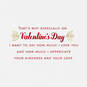 So Grateful for You Valentine's Day Card for Parents, , large image number 2
