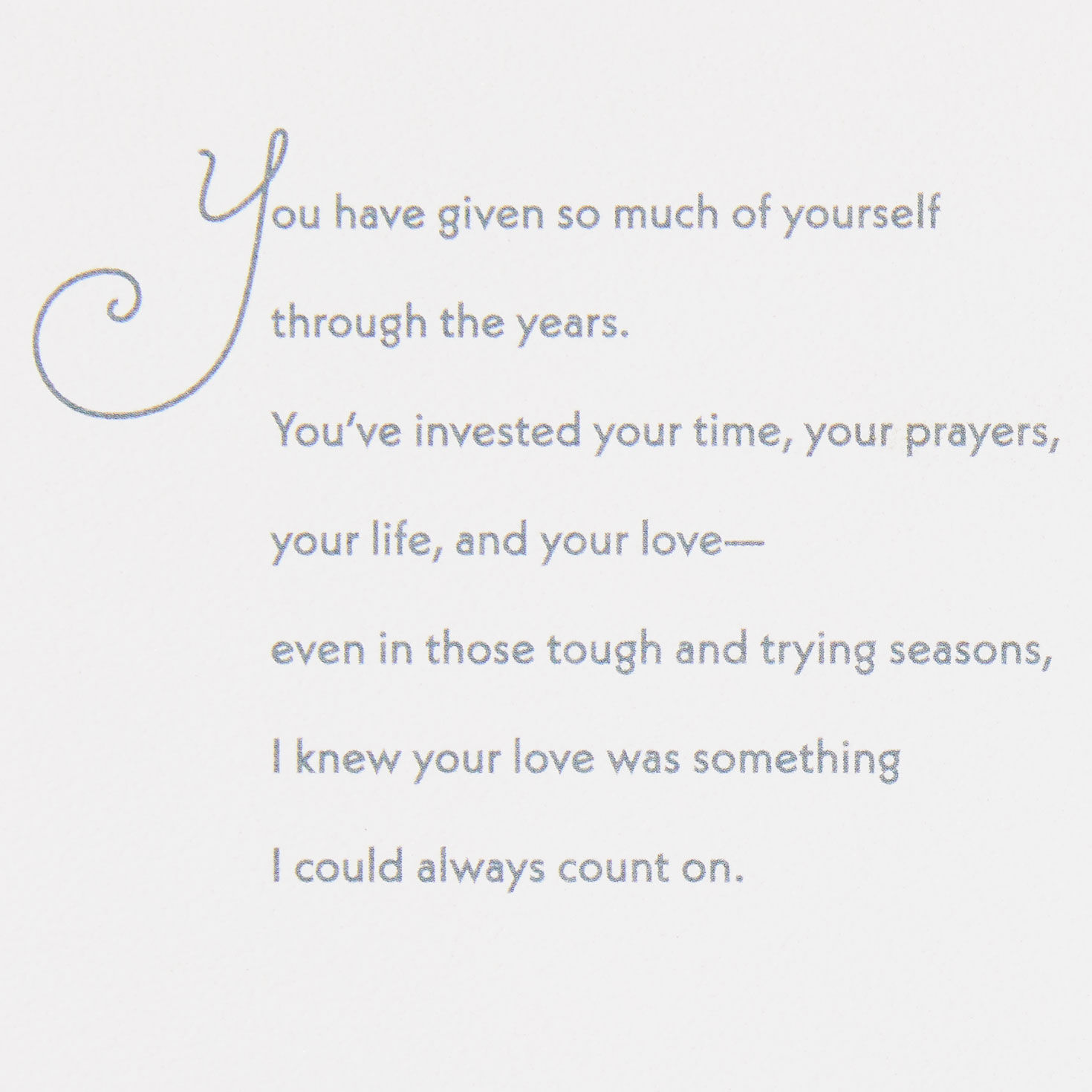 God Blessed Me With You Religious Mother's Day Card for Mom, , large image number 2