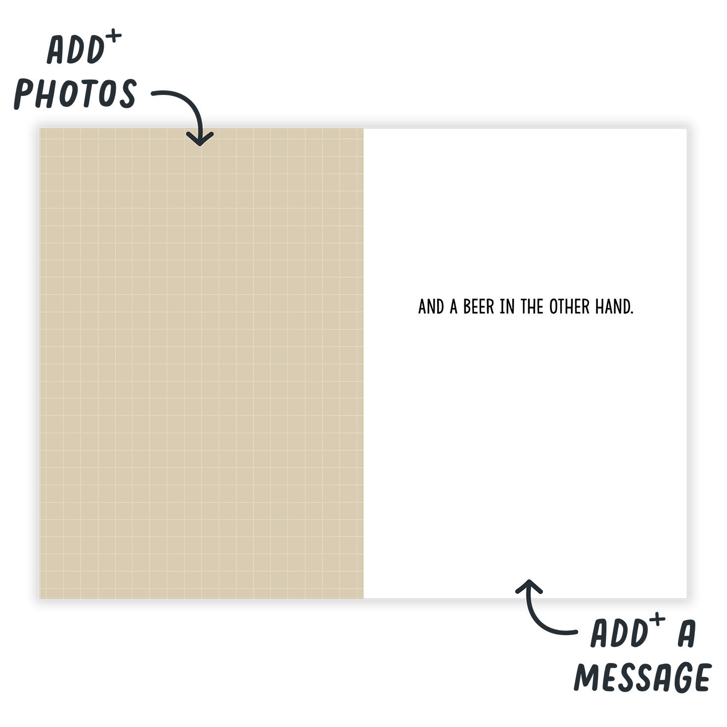 Beer in One Hand Funny Father&rsquo;s Day eCard, , large image number 3