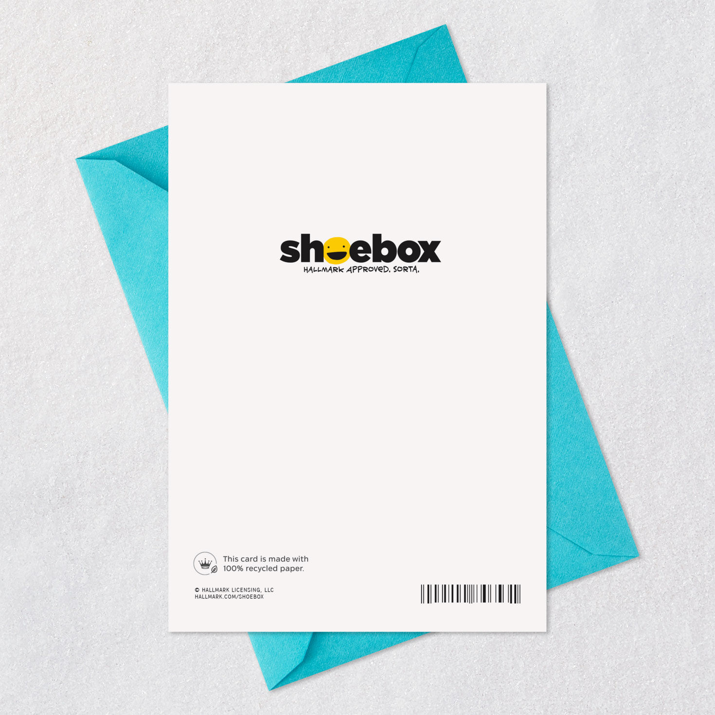 Quote Sign on Green Funny Son Birthday Card Card Back with Envelope image number 7