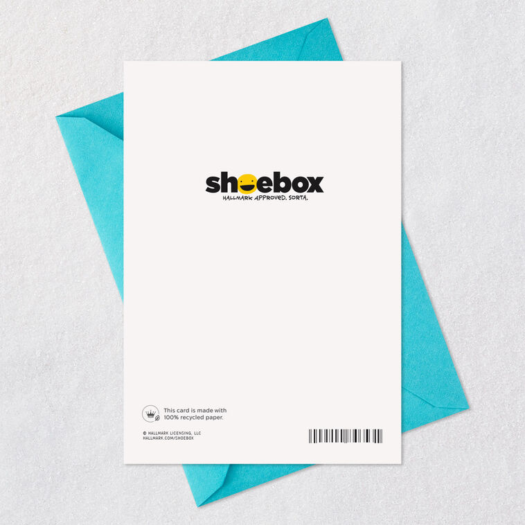 Quote Sign on Green Funny Son Birthday Card Card Back with Envelope image number 7