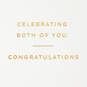 Celebrating Love and Both of You Wedding Card, , large image number 2
