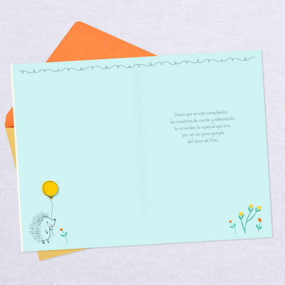 God Made You a Blessing Spanish-Language Birthday Card, , large image number 3
