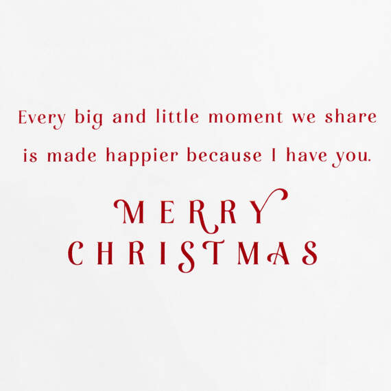 We Have So Many Blessings Christmas Card for Husband, , large image number 2