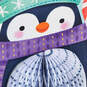 Honeycomb Penguin 3D Pop-Up Christmas Card, , large image number 4