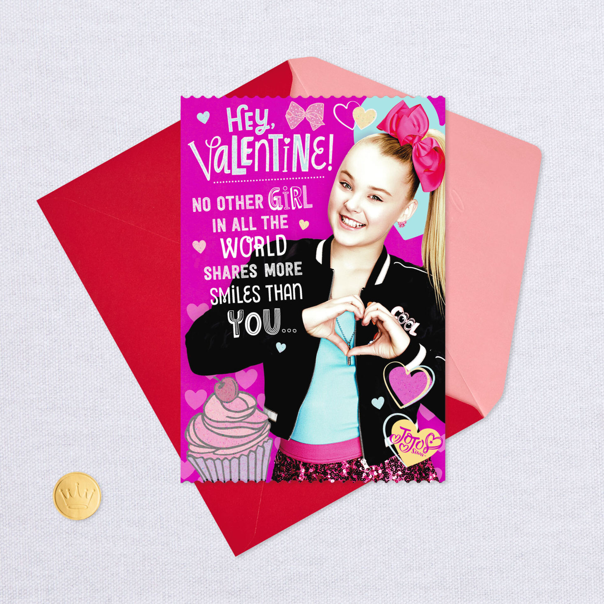Nickelodeon Jojo Siwa No Other Girl Valentine S Day Card Greeting Cards Hallmark
