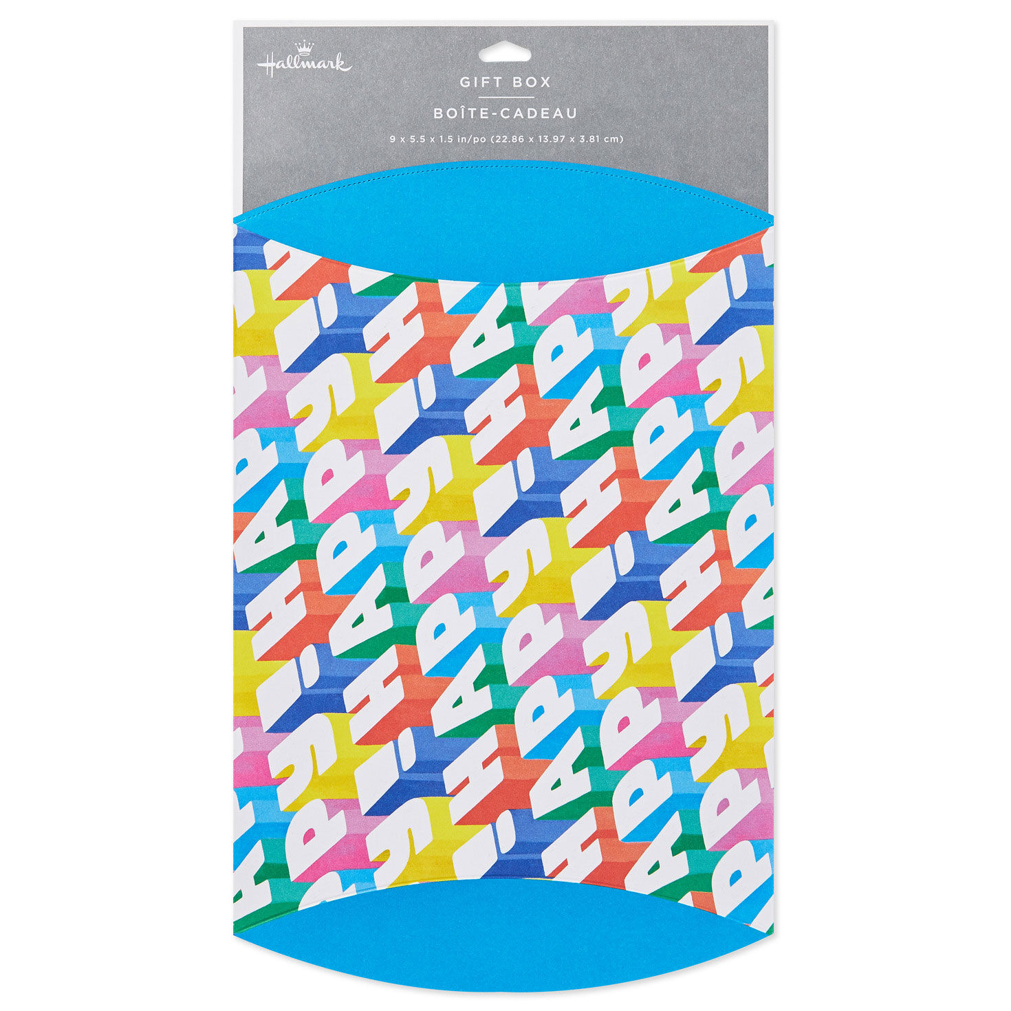 Angled All-Caps Happy Pillow Box for only USD 2.49 | Hallmark