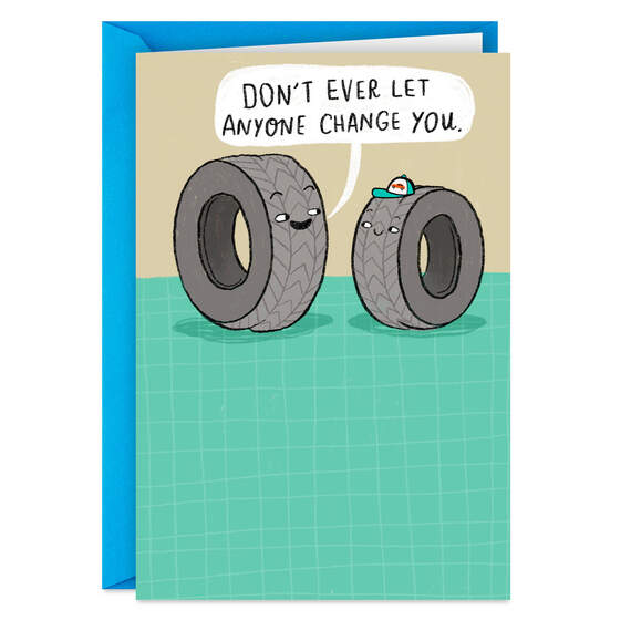 Your Wisdom Never Falls Flat Funny Father's Day Card for Dad