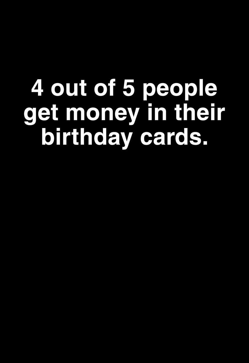 Seeing Green Funny Birthday Card