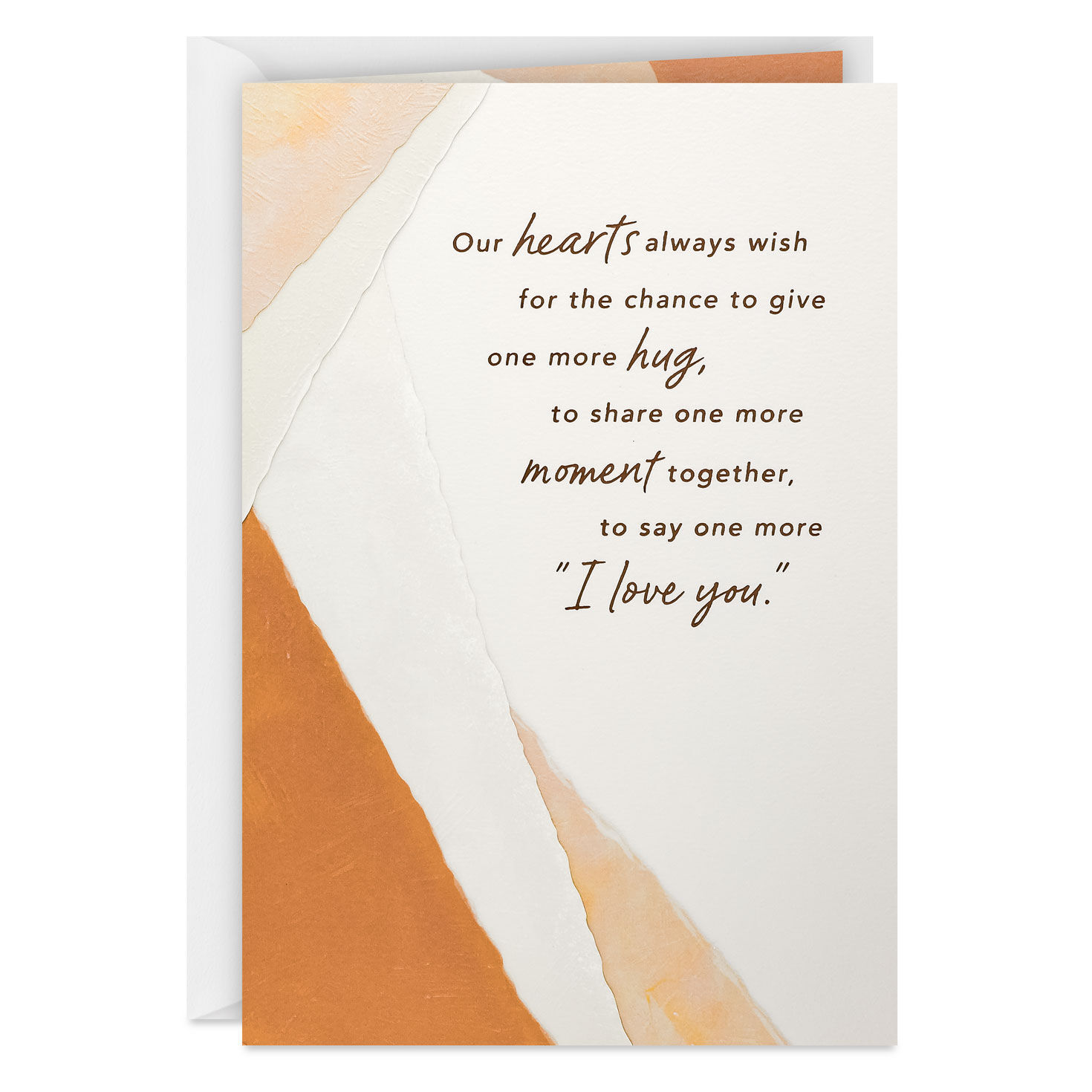 Love That Goes With Them Still Sympathy Card