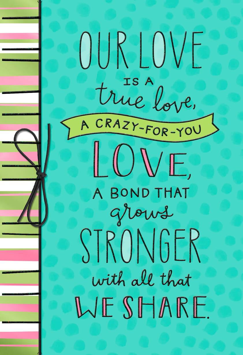 Our Lucky-to-Find Love Anniversary Card