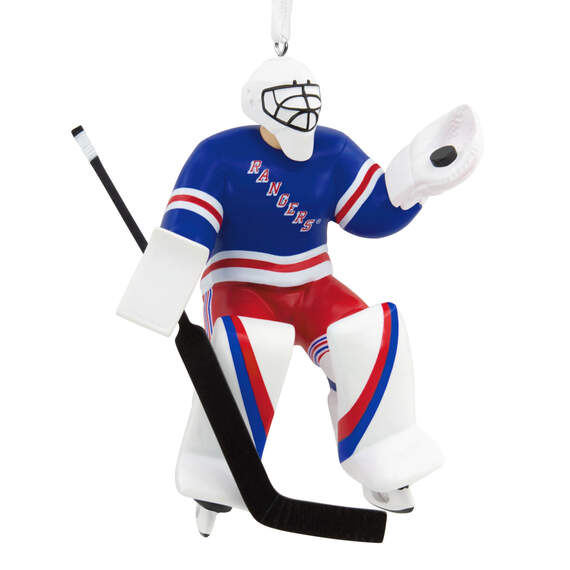 NHL New York Rangers® Goalie Hallmark Ornament, , large image number 1