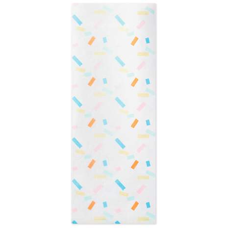 Pastel Confetti Tissue Paper, 6 sheets, , large