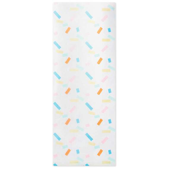 Pastel Confetti Tissue Paper, 6 sheets