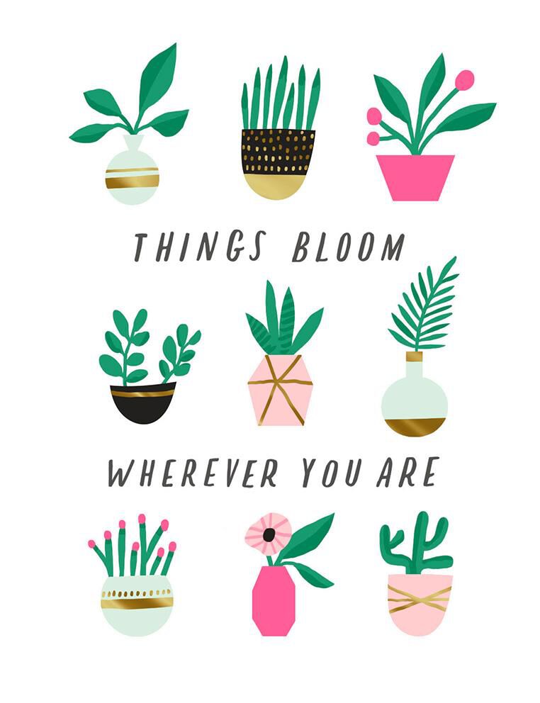 Blooms Around You Mother's Day Card