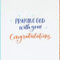 Praising God With You Religious Congratulations Card, , large image number 2