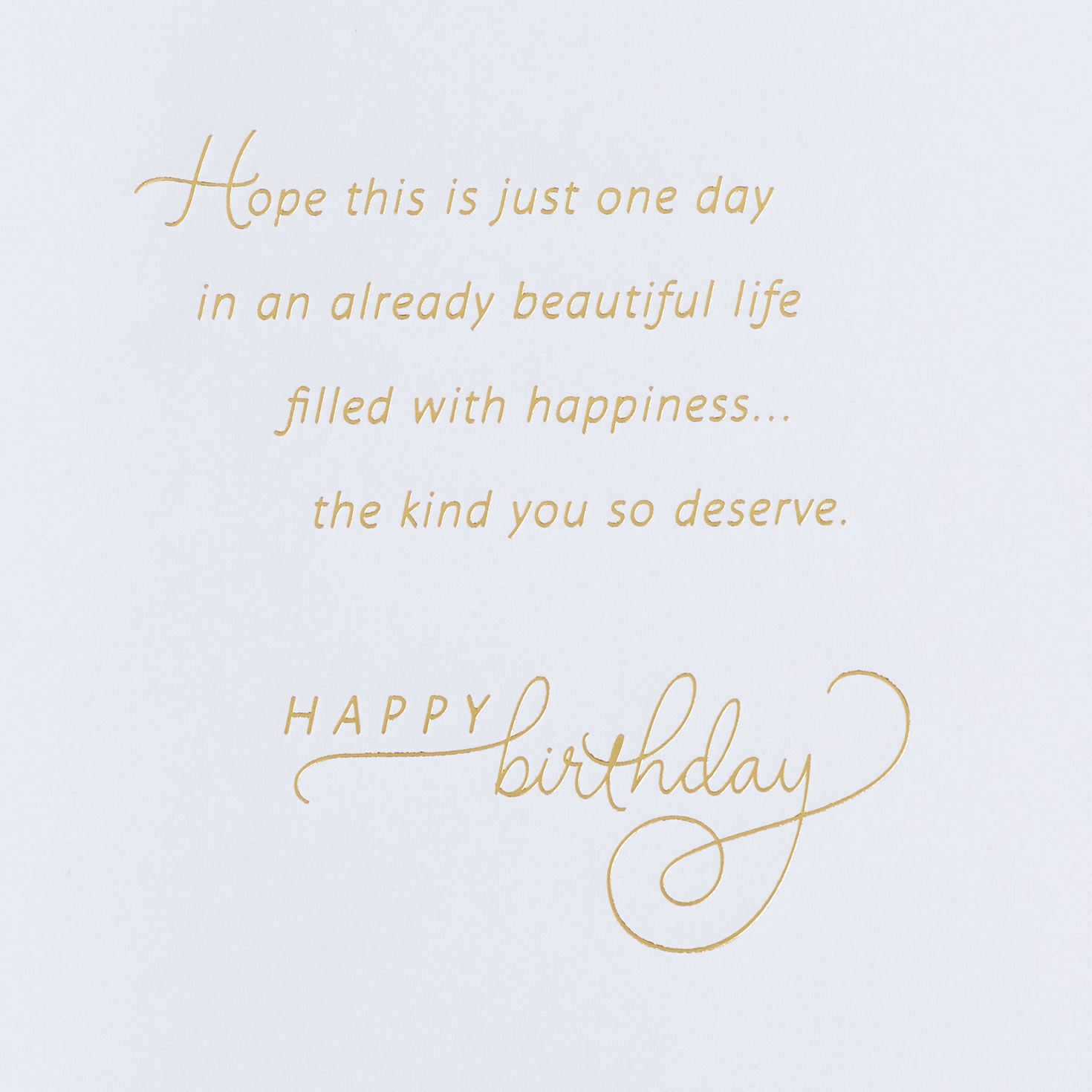 Butterfly and Peonies Birthday Card Sentiment image number 3