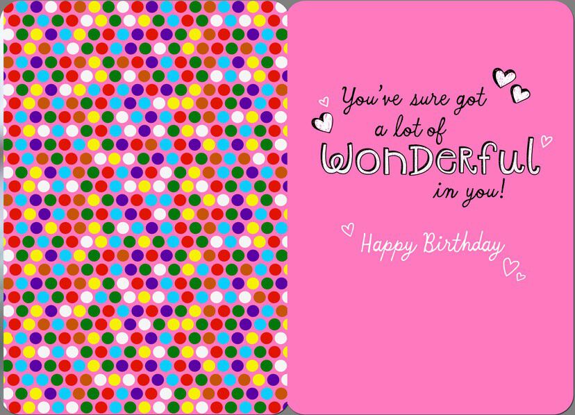 Ice Cream Sundae Birthday Card