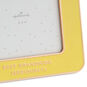 Best Grandkids Yellow Enamel 4x4 Picture Frame upclose view image number 3