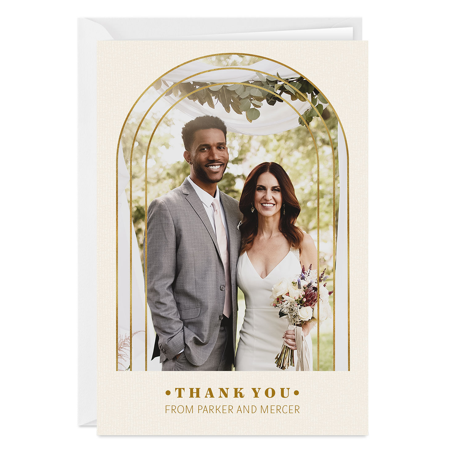 Personalized Elegant Occasion Photo Card