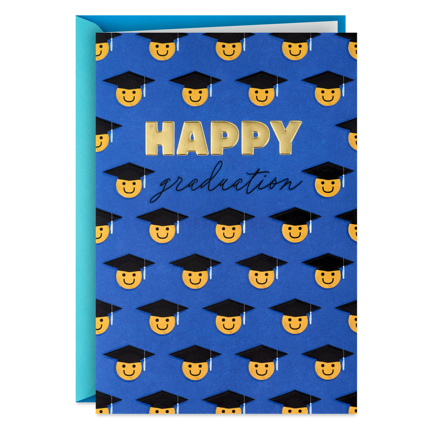 Grad Happy Faces Graduation Card