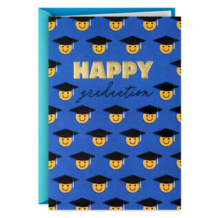 Grad Happy Faces Graduation Card