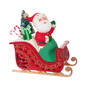 Mini Vintage Santa ShowToppers Musical Tree Topper With Light, 4.26”, , large image number 1