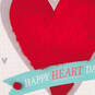 Fuzzy Heart Feel the Love Valentine's Day Card, , large image number 4