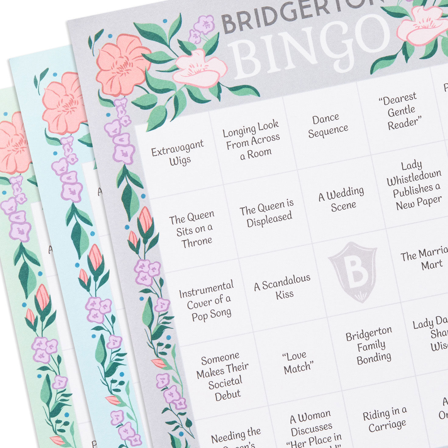 Bridgerton Bingo Game Pad  image number 4