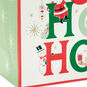 Vintage Santa Ho Ho Ho Medium Christmas Gift Bag Base/Side Detail image number 5
