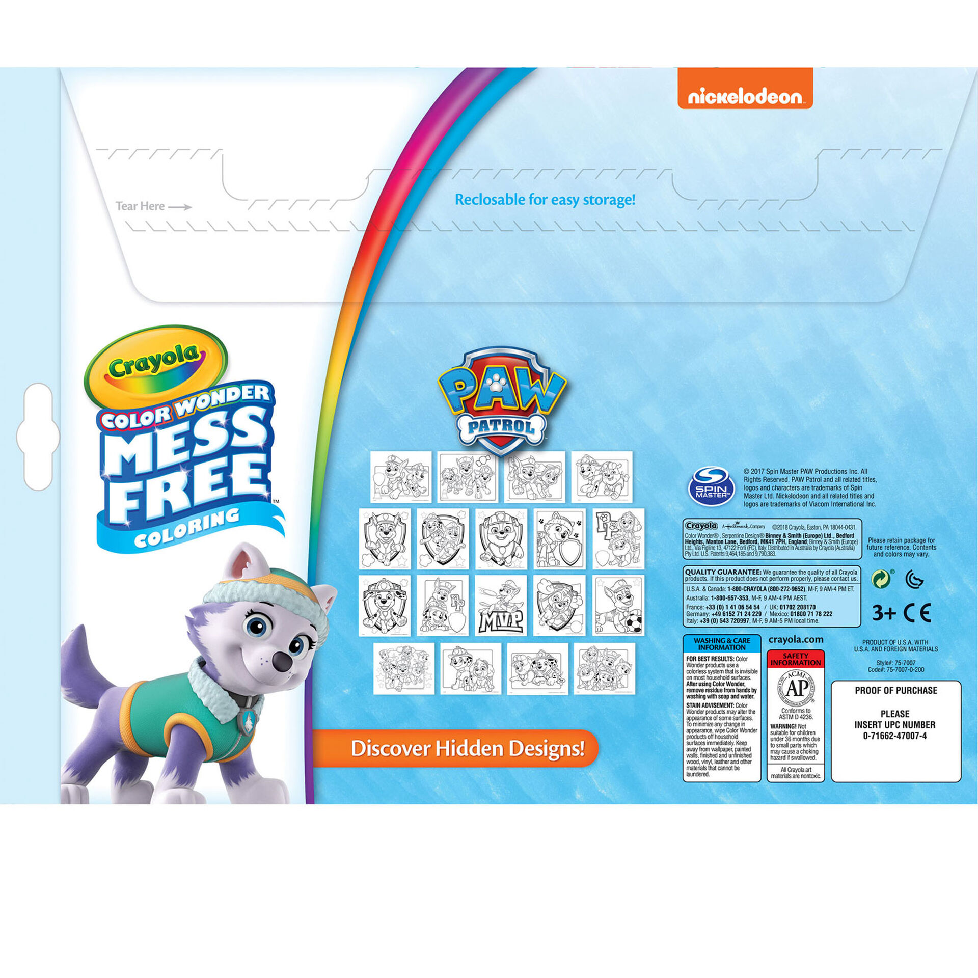Crayola® Color Wonder Paw Patrol Coloring Set Arts & Crafts Hallmark