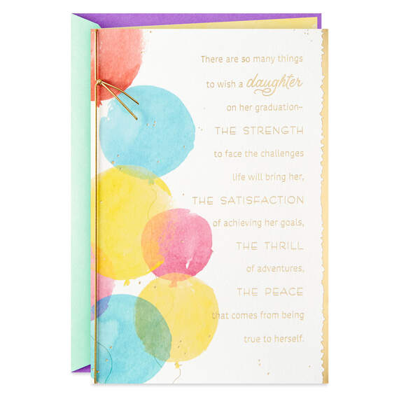 How Much You Are Loved Graduation Card for Daughter